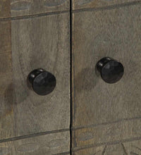 Sideboard 60x33x75 cm Massivholz Mango