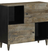 Sideboard 80x33x75 cm Massivholz Mango