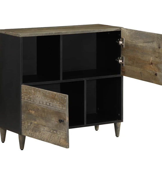 Sideboard 80x33x75 cm Massivholz Mango