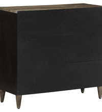 Sideboard 80x33x75 cm Massivholz Mango