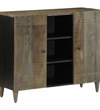 Sideboard 90x33x75 cm Massivholz Mango