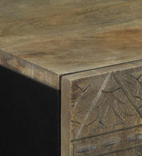 Sideboard 90x33x75 cm Massivholz Mango