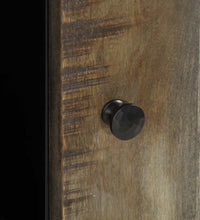 Sideboard 90x33x75 cm Massivholz Mango