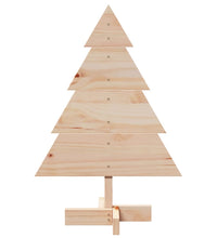 Weihnachtsbaum Holz zum Schmücken 70 cm Massivholz