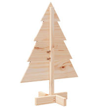 Weihnachtsbaum Holz zum Schmücken 70 cm Massivholz