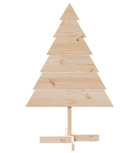 Weihnachtsbaum zum Schmücken 110 cm Massivholz