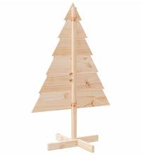 Weihnachtsbaum zum Schmücken 110 cm Massivholz