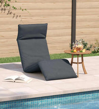 Sonnenliege Klappbar Anthrazit 175x54x8,5 cm Oxford-Gewebe