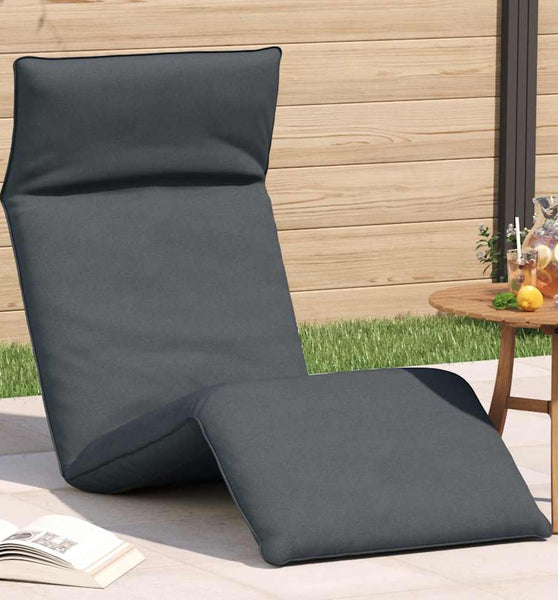 Sonnenliege Klappbar Anthrazit 175x54x8,5 cm Oxford-Gewebe