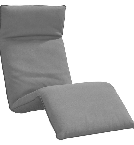 Sonnenliege Klappbar Grau 175x54x8,5 cm Oxford-Gewebe