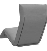 Sonnenliege Klappbar Grau 175x54x8,5 cm Oxford-Gewebe