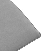 Sonnenliege Klappbar Grau 175x54x8,5 cm Oxford-Gewebe