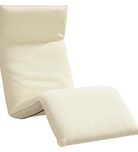 Sonnenliege Klappbar Creme 175x54x8,5 cm Oxford-Gewebe