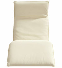 Sonnenliege Klappbar Creme 175x54x8,5 cm Oxford-Gewebe