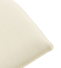 Sonnenliege Klappbar Creme 175x54x8,5 cm Oxford-Gewebe