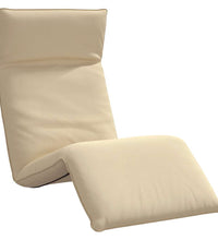 Sonnenliege Klappbar Beige 175x54x8,5 cm Oxford-Gewebe
