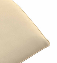 Sonnenliege Klappbar Beige 175x54x8,5 cm Oxford-Gewebe