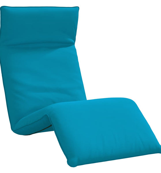 Sonnenliege Klappbar Hellblau 175x54x8,5 cm Oxford-Gewebe