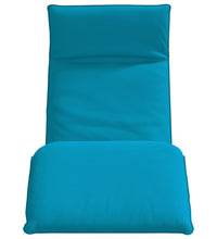 Sonnenliege Klappbar Hellblau 175x54x8,5 cm Oxford-Gewebe