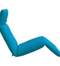Sonnenliege Klappbar Hellblau 175x54x8,5 cm Oxford-Gewebe
