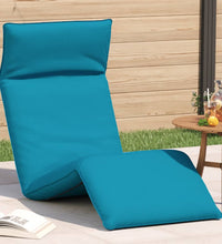 Sonnenliege Klappbar Hellblau 175x54x8,5 cm Oxford-Gewebe