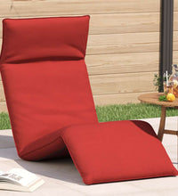 Sonnenliege Klappbar Rot 175x54x8,5 cm Oxford-Gewebe