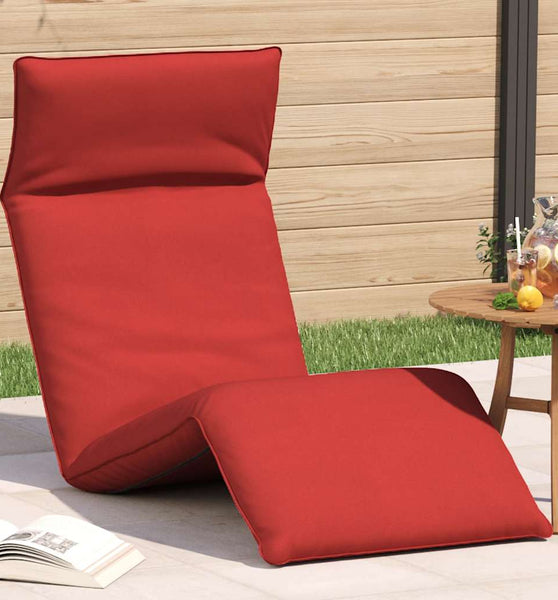 Sonnenliege Klappbar Rot 175x54x8,5 cm Oxford-Gewebe