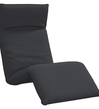 Sonnenliege Klappbar Schwarz 175x54x8,5 cm Oxford-Gewebe