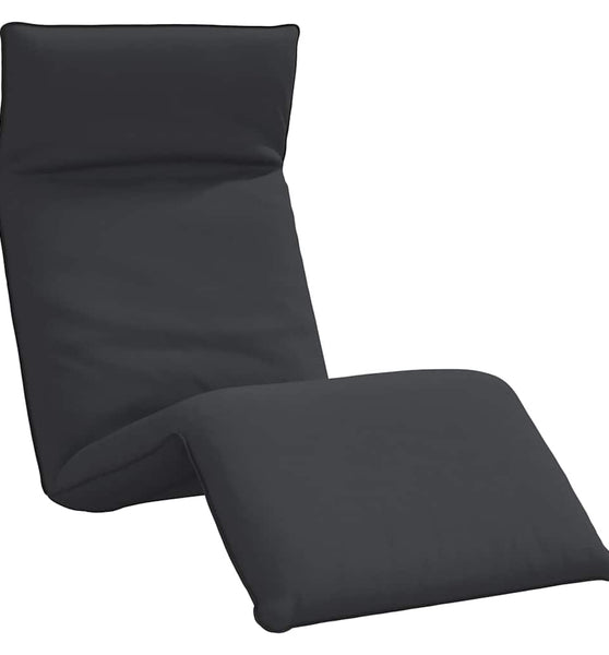 Sonnenliege Klappbar Schwarz 175x54x8,5 cm Oxford-Gewebe
