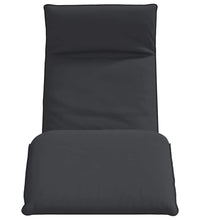 Sonnenliege Klappbar Schwarz 175x54x8,5 cm Oxford-Gewebe