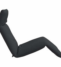 Sonnenliege Klappbar Schwarz 175x54x8,5 cm Oxford-Gewebe