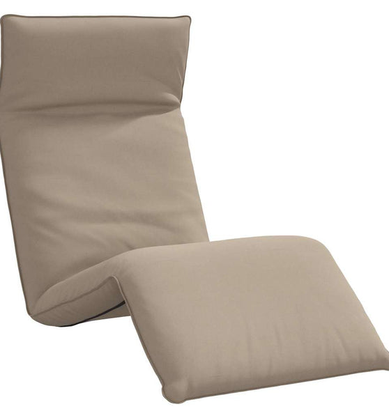 Sonnenliege Klappbar Taupe 175x54x8,5 cm Oxford-Gewebe