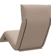 Sonnenliege Klappbar Taupe 175x54x8,5 cm Oxford-Gewebe