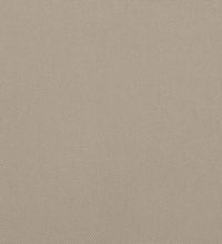 Sonnenliege Klappbar Taupe 175x54x8,5 cm Oxford-Gewebe