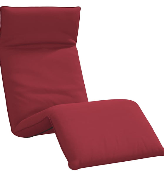 Sonnenliege Klappbar Weinrot 175x54x8,5 cm Oxford-Gewebe