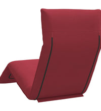 Sonnenliege Klappbar Weinrot 175x54x8,5 cm Oxford-Gewebe