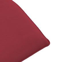 Sonnenliege Klappbar Weinrot 175x54x8,5 cm Oxford-Gewebe