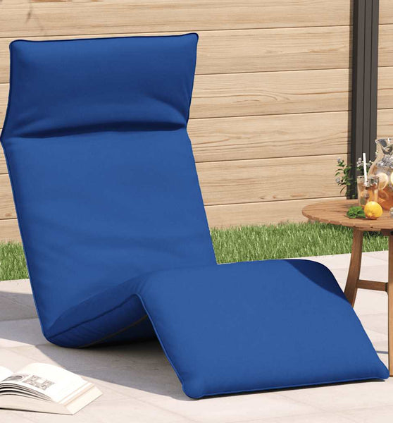 Sonnenliege Klappbar Königsblau 175x54x8,5 cm Oxford-Gewebe