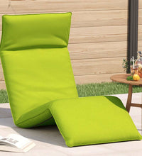 Sonnenliege Klappbar Knallgrün 175x54x8,5 cm Oxford-Gewebe