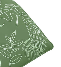 Sonnenliege Klappbar Blattmuster 175x54x8,5 cm Oxford-Gewebe