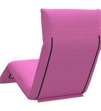 Sonnenliege Klappbar Rosa 175x54x8,5 cm Oxford-Gewebe