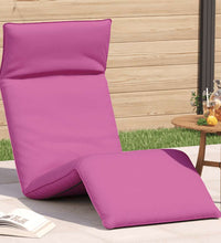 Sonnenliege Klappbar Rosa 175x54x8,5 cm Oxford-Gewebe