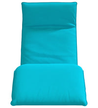 Sonnenliege Klappbar Türkis 175x54x8,5 cm Oxford-Gewebe