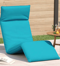 Sonnenliege Klappbar Türkis 175x54x8,5 cm Oxford-Gewebe