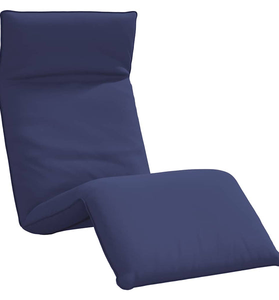 Sonnenliege Klappbar Marineblau 175x54x8,5 cm Oxford-Gewebe