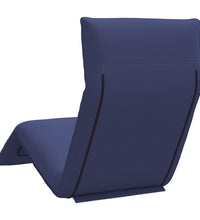Sonnenliege Klappbar Marineblau 175x54x8,5 cm Oxford-Gewebe