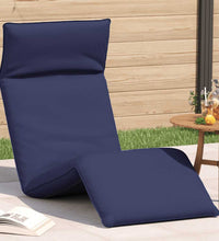 Sonnenliege Klappbar Marineblau 175x54x8,5 cm Oxford-Gewebe