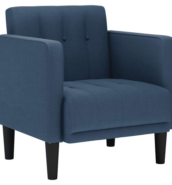 Sessel mit Armlehnen Blau 53 cm Stoff