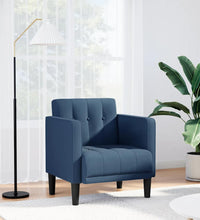 Sessel mit Armlehnen Blau 53 cm Stoff
