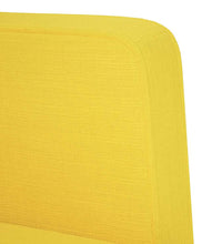 Sessel mit Armlehnen Hellgelb 53 cm Stoff
